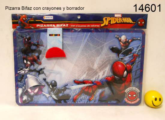 Imagen de PIZARRA BIFAZ "SPIDERMAN " 12.25